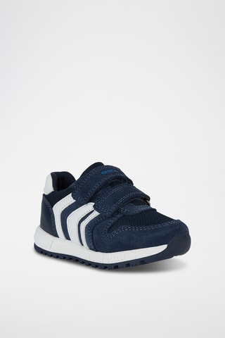 Baskets en nubuck Alben - Bleu marine