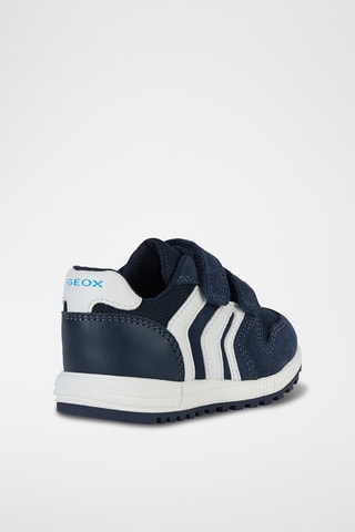 Baskets en nubuck Alben - Bleu marine