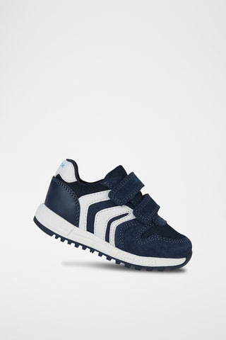 Baskets en nubuck Alben - Bleu marine