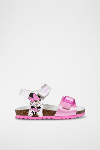 Sandales Minnie Disney Chalki - Blanc et rose