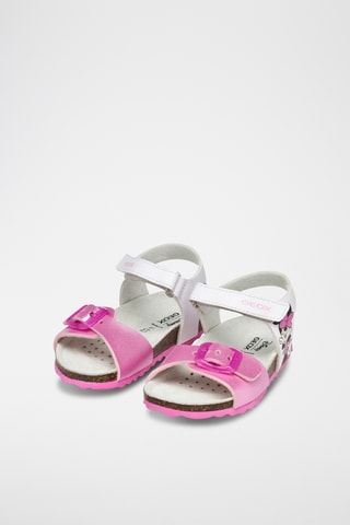 Sandales Minnie Disney Chalki - Blanc et rose