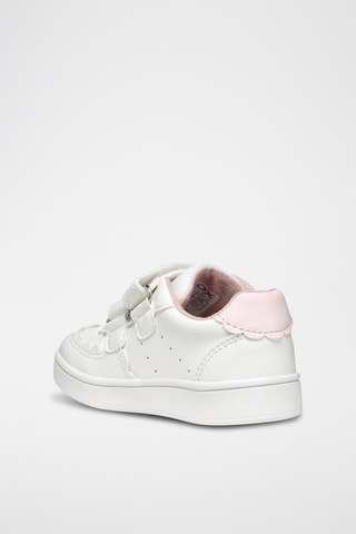 Baskets Eclyper - Blanc et rose