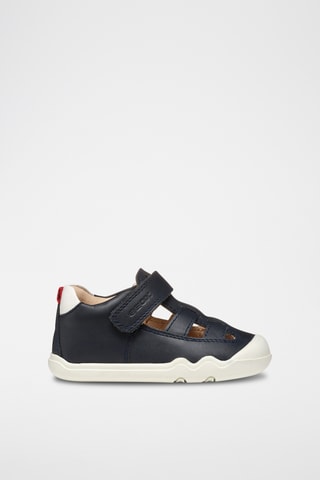 Sandales en cuir nappa Steppieup - Bleu marine