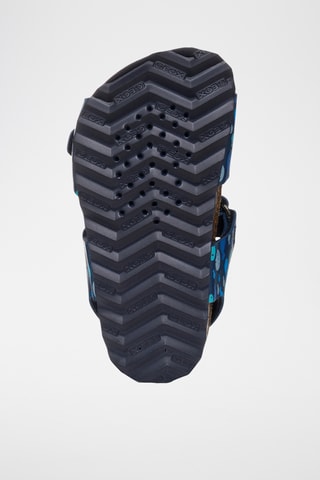 Sandales Chalki - Bleu marine et jaune
