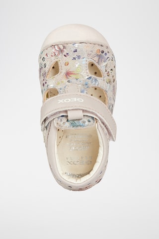 Sandales en cuir de chèvre nubuck Tutim - Rose
