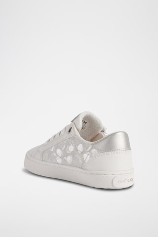 Baskets en cuir de chèvre nappa Kilwi - Blanc
