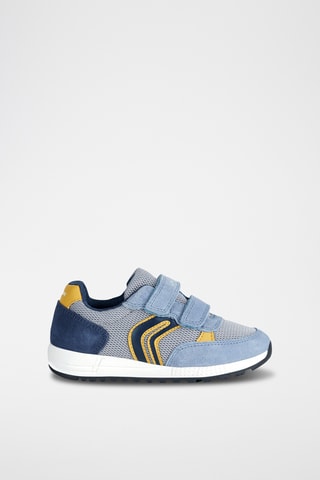 Baskets en nubuck Alben - Gris clair