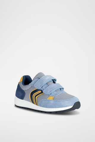Baskets en nubuck Alben - Gris clair