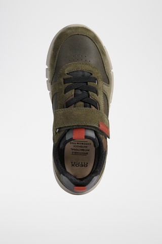 Baskets en nubuck Flexyper - Kaki