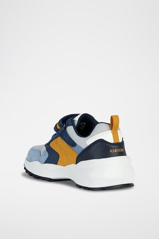 Baskets en cuir Heevok - Bleu