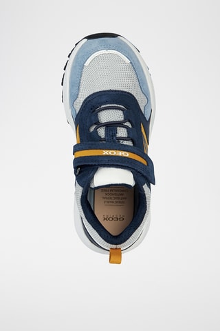 Baskets en cuir Heevok - Bleu
