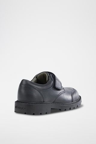 Derbys en cuir nappa Shaylax - Bleu marine