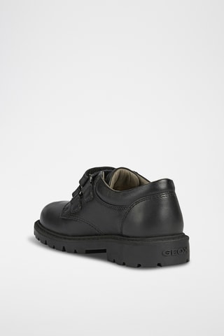 Derbys en cuir nappa Shaylax - Noir