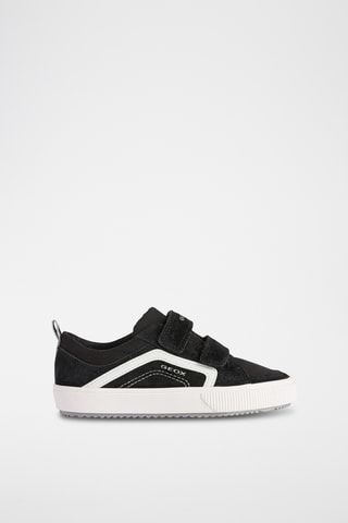 Baskets en nubuck Alonisso - Noir et blanc