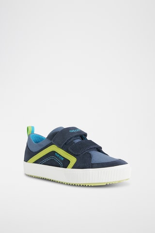 Baskets en nubuck Alonisso - Bleu marine