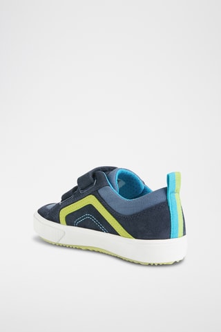 Baskets en nubuck Alonisso - Bleu marine
