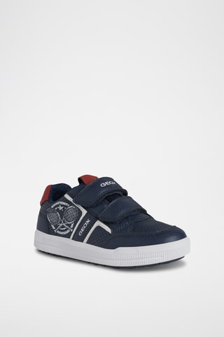 Baskets Arzach - Bleu marine et rouge