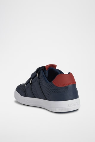 Baskets Arzach - Bleu marine et rouge