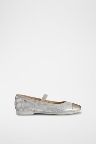 Bailarinas de piel caprina Plie' - Beige