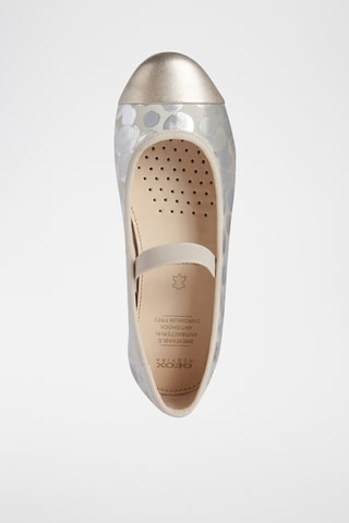 Bailarinas de piel caprina Plie' - Beige