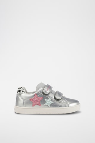 Baskets Kathe - Gris clair et rose
