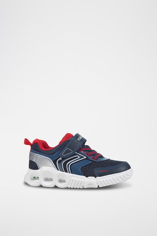Baskets Wroom - Bleu marine et rouge