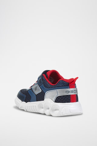 Baskets Wroom - Bleu marine et rouge