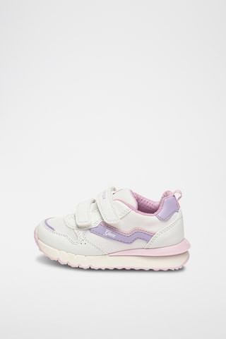 Baskets Fastics - Blanc et mauve