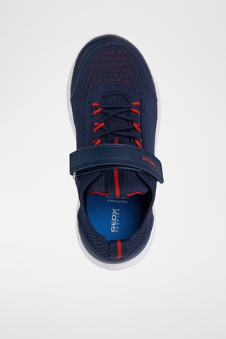 Baskets Spherica - Bleu marine et rouge