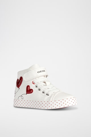 Baskets montantes Ciak - Blanc et rouge