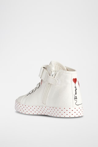Baskets montantes Ciak - Blanc et rouge