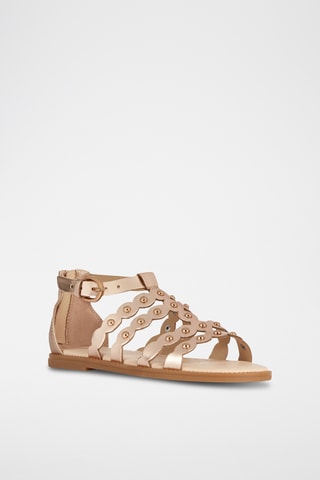 Sandales en cuir Karly - Doré rose