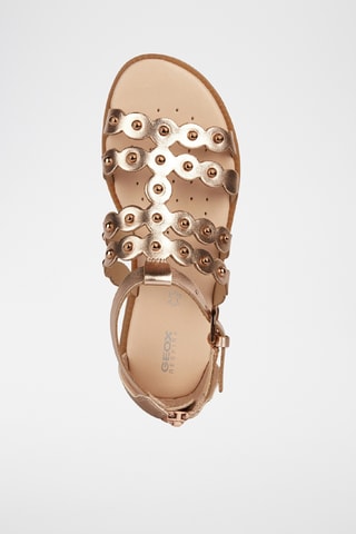 Sandales en cuir Karly - Doré rose
