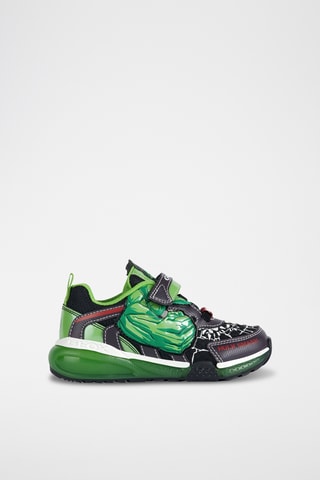 Baskets Hulk Avengers Marvel - Noir et vert foncé
