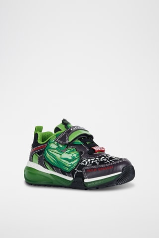 Baskets Hulk Avengers Marvel - Noir et vert foncé