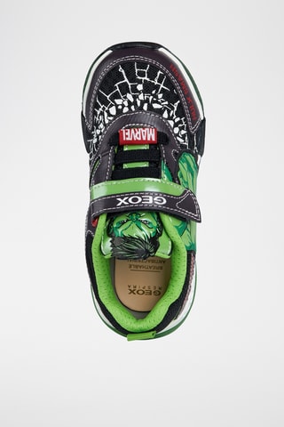 Baskets Hulk Avengers Marvel - Noir et vert foncé