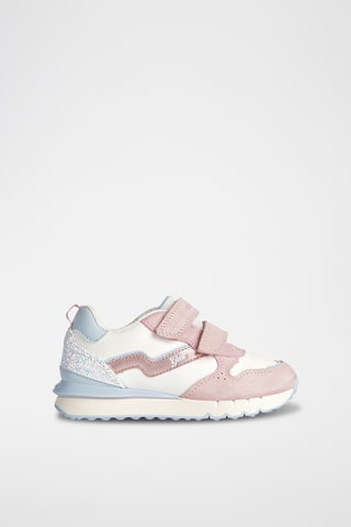 Baskets Fastics - Blanc et rose