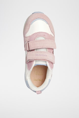 Baskets Fastics - Blanc et rose