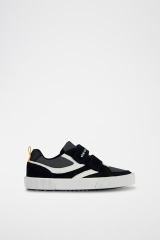 Baskets en nubuck Alphabeet - Noir