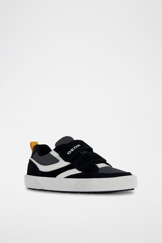 Baskets en nubuck Alphabeet - Noir