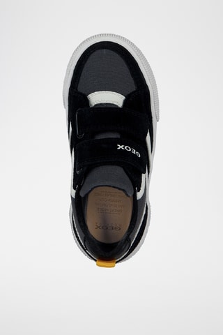 Baskets en nubuck Alphabeet - Noir