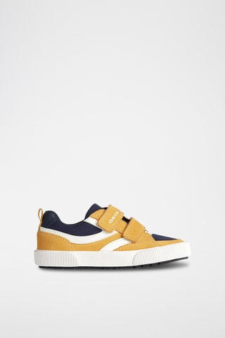 Baskets en nubuck Alphabeet - Jaune