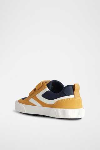 Baskets en nubuck Alphabeet - Jaune