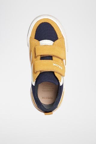 Baskets en nubuck Alphabeet - Jaune