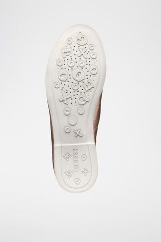 Babies en cuir Plie - Vieux rose