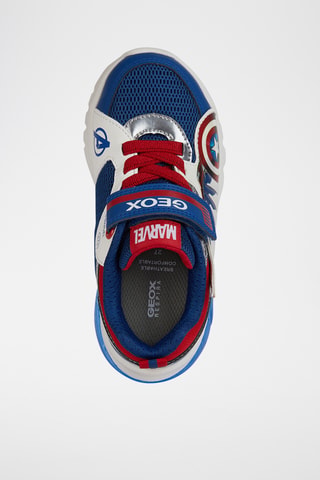 Baskets Captain America Avengers Marvel Ciberdron - Bleu