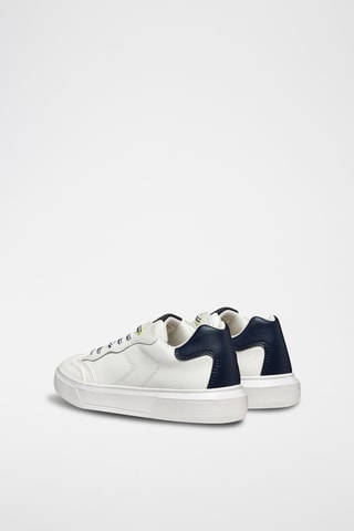 Baskets en cuir de veau Nettuno - Blanc