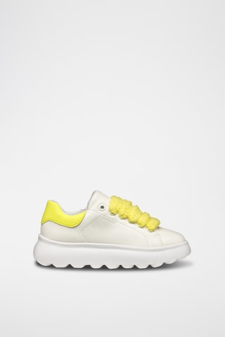 Baskets plateformes Puffypop - Blanc