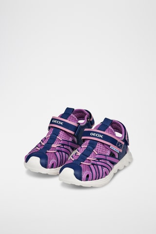 Sandales Airadyum - Bleu marine et violet