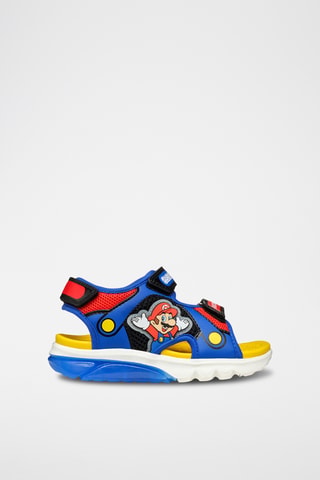 Sandales Super Mario Ciberdron - Bleu roi et rouge